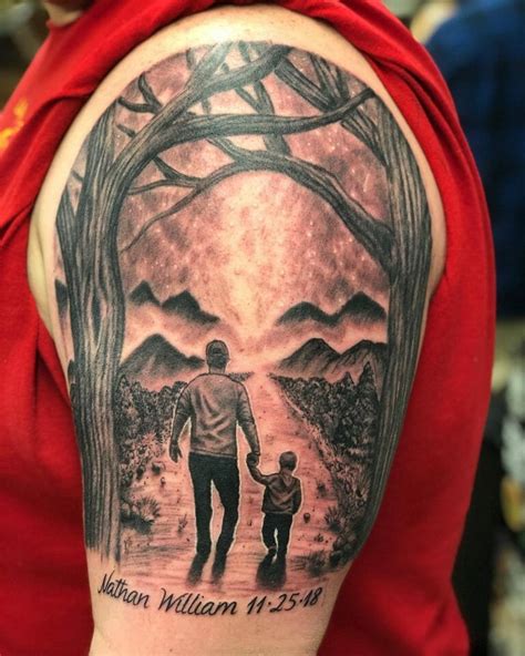 dad son tattoo ideas|father and son sleeve ideas.